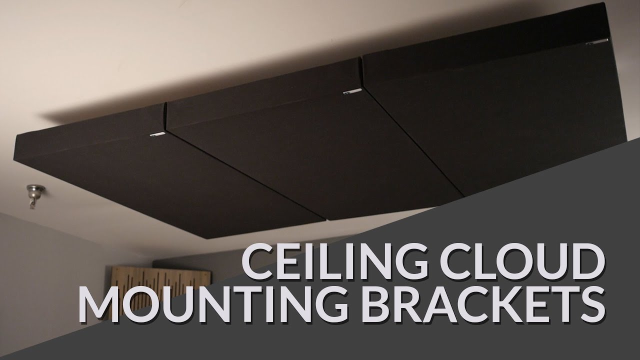 Acoustic Panel or Bass Trap Ceiling Mounting