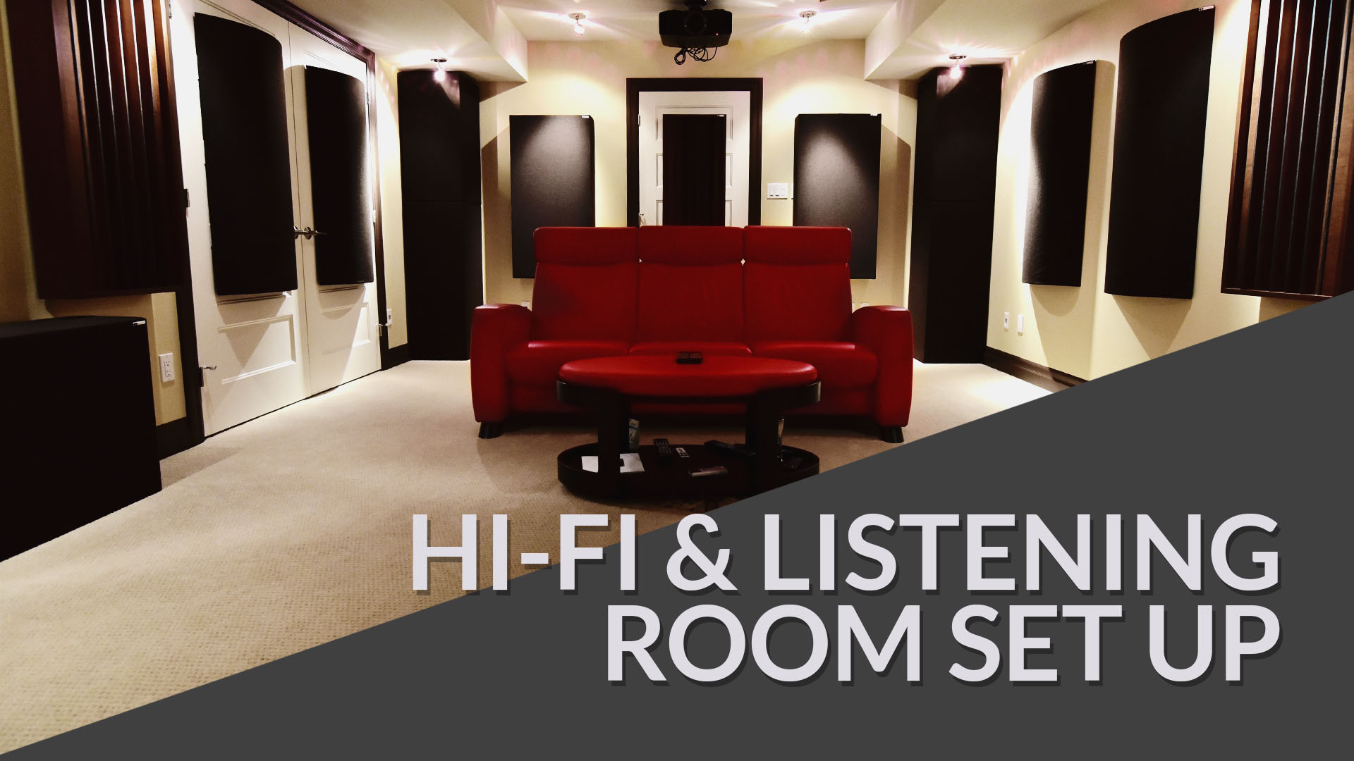 Tutorial: Hifi Listening Room Acoustics Setup