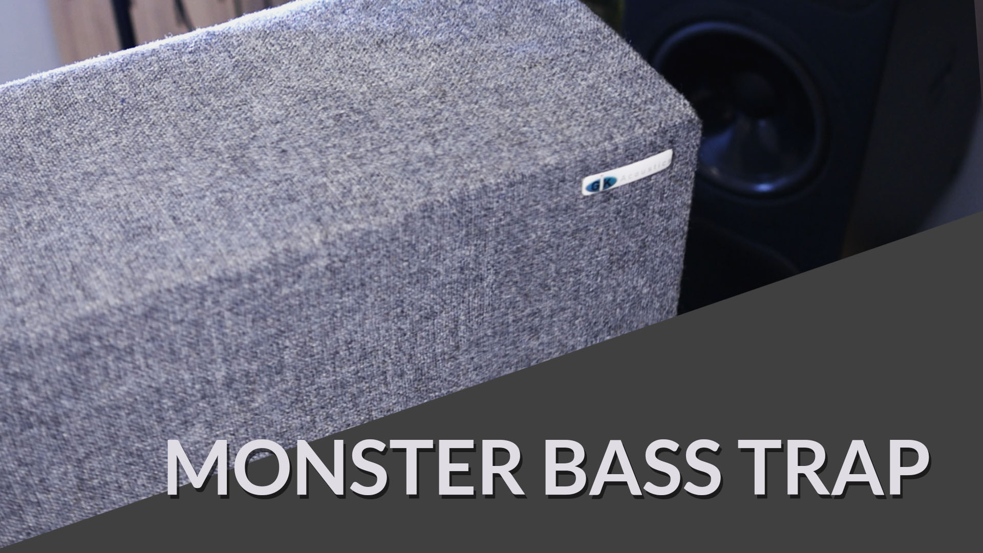 GIK Acoustics Monster Bass Trap Product Video