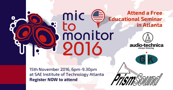 Mic to Monitor Seminar at SAE Atlanta