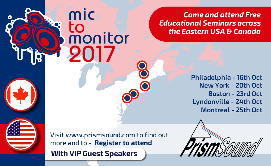 Mic to Monitor Fall 2017 Tour