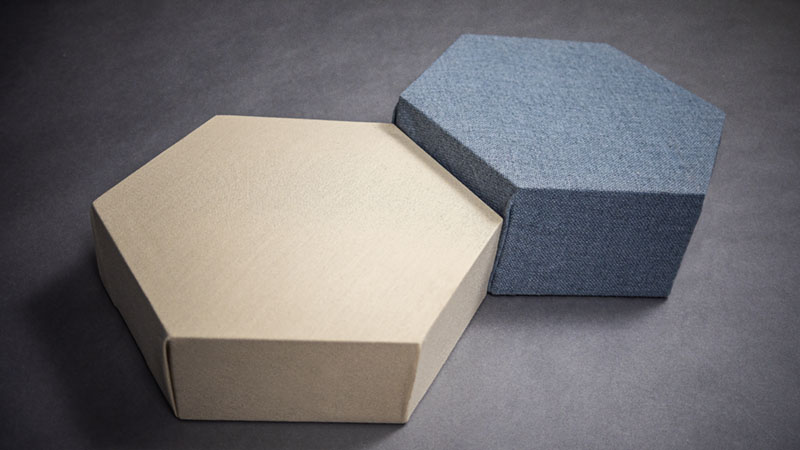 New Thicknesses for DecoShapes Hexagon Acoustic Panels