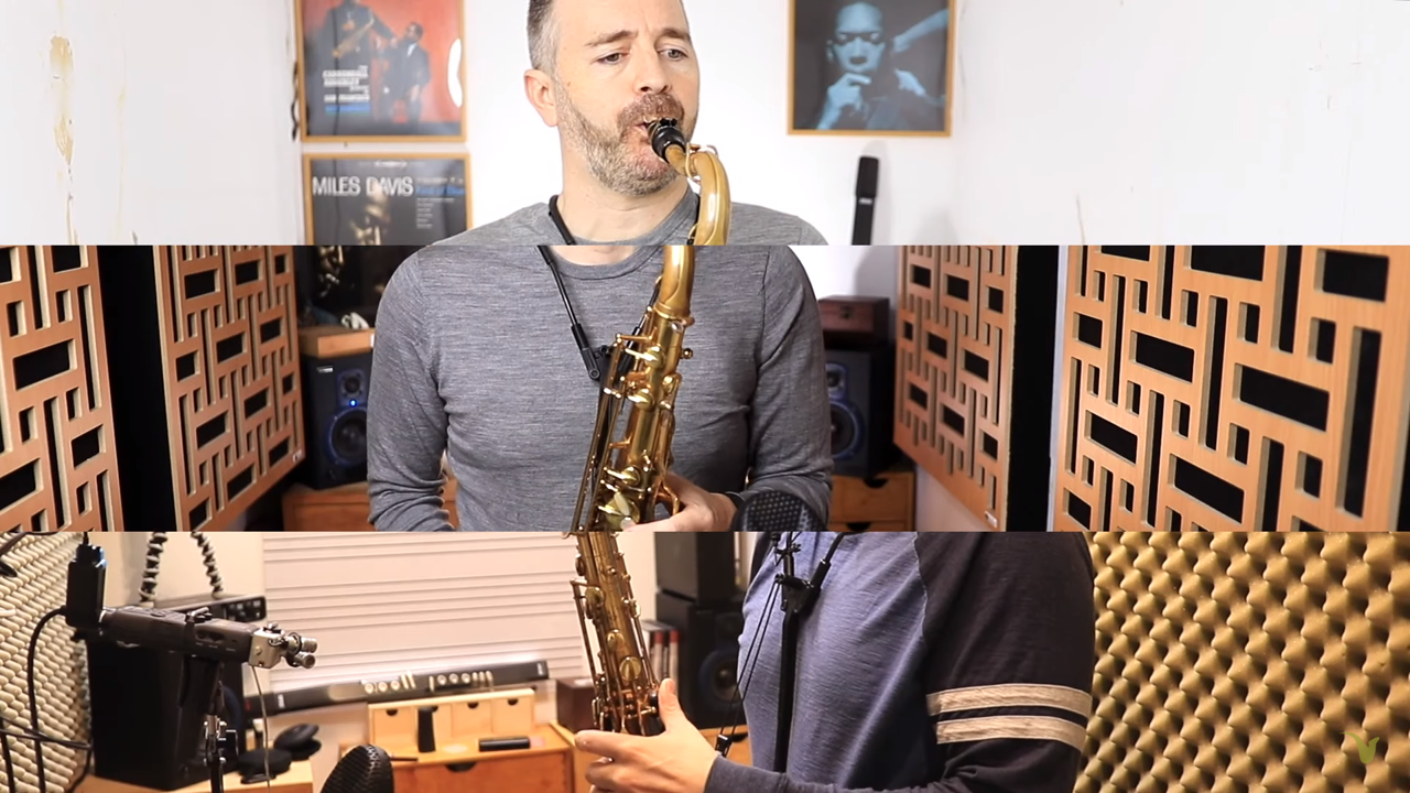 Jay Metcalf, the Better Sax Guy, Improves Studio with GIK Acoustics Impression Series Panels