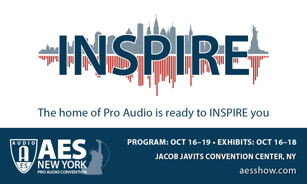 AES NEW YORK 2019 Trade Show, Display Items for Sale, Free Badges