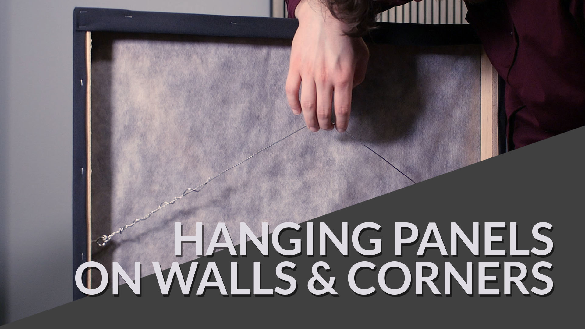 How to Hang Acoustic Panels