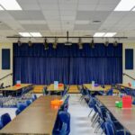 school cafeteria acoustic panels